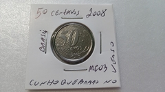 Moeda de 50 Centavos de 2008 Aço Inox com Cunho Quebrado no Verso MC 03 na internet