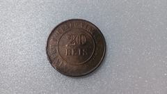 Moeda de 20 Réis de 1893 Bronze MJ 08