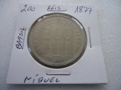 Moeda de 200 Réis de 1877 Níquel Z8