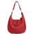 Cartera Modelo Gondola con solapa estampa LEBLU N9128 Roja