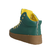 Zapatillas Símil Cuero Leblu Z156 Combinada Turquesa - comprar online