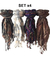 Pashminas Arrugadas x4 #15024 - comprar online