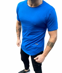 Remera Lisa Azul