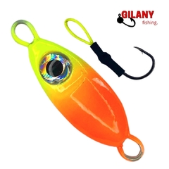 Micro Jig Slow Cucaracha 10gr + Suporte Hook - Gilany Fishing - Isca Jumping Jig na internet