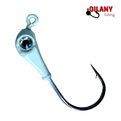 Cabeça de Atado Banana Pintada - Gilany Fishing - Jig Head para confecção de Jig de Pena, Xuxinha e Streamer Jig - loja online