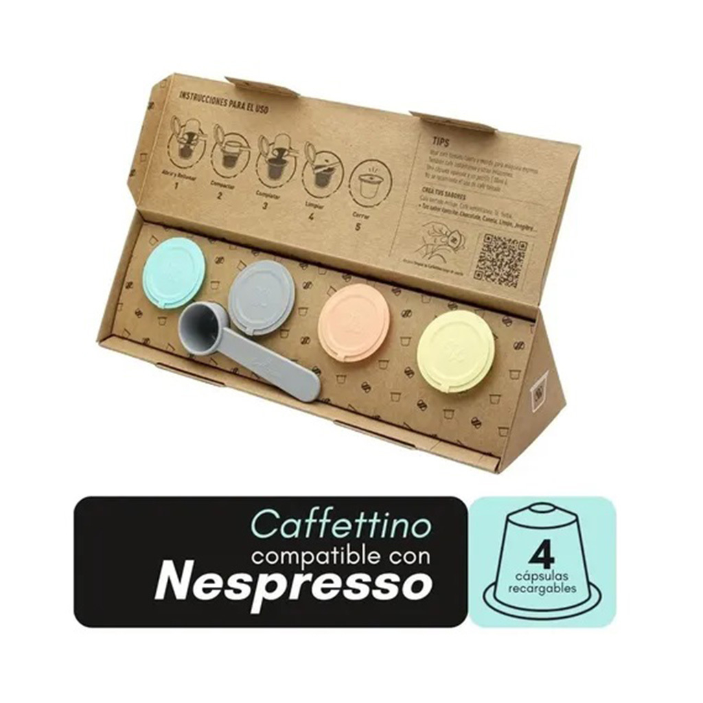 Cápsulas Recargables Nespresso - Plus Gourmet