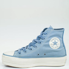 Tênis Converse Chuck Taylor All Star Lift Hi Workwear Azul na internet