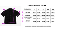 Camisa Nephew Fluted Preta - loja online