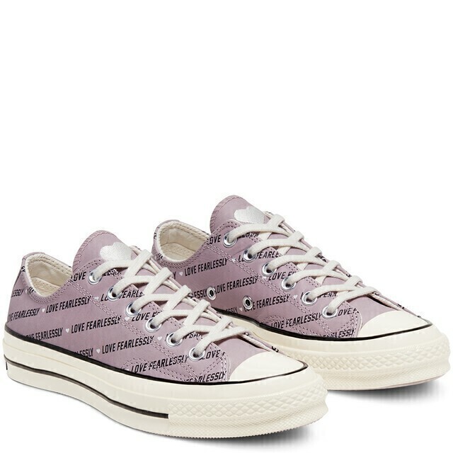 Tenis Converse Chuck 70 Love Fearlessly Ox Amethyst Grey Egret