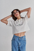 Cropped Anticool Verão Brasileiro Off White - comprar online