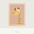 Quadro Infantil Girafa Margarida - comprar online