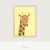 Quadro Girafa Safari - comprar online