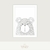 Quadro Urso, Animais - Sabrin Deirani na internet