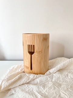 Porta utensillos Wood - comprar online
