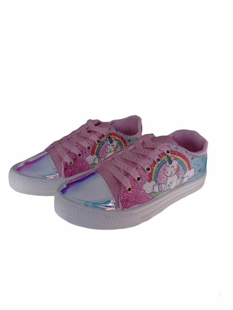 Zapatillas Gusti Estampada Glitter Unicornio #5774