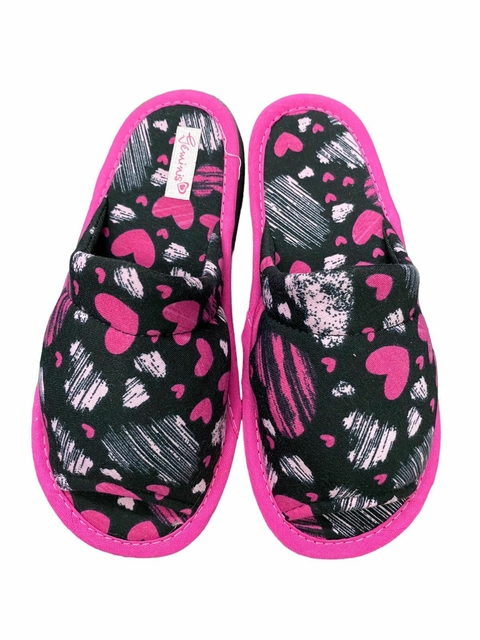 Pantuflas Verano Corazones #1455