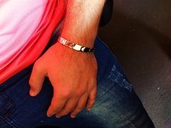 Bracelete 10mm moeda antiga escamado - loja online