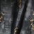 Brilho do Papel de Parede Galhos Preto e Cinza Brilho Dourado Metálico Vinílico Lavável - Coleção Enchantment - 10 metros | 120305 - Ciça Braga
