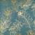 Papel de Parede Plumas Azul Brilho Metálico Dourado Vinílico Lavável - Coleção Enchantment - 10 metros | 121404 - Ciça Braga