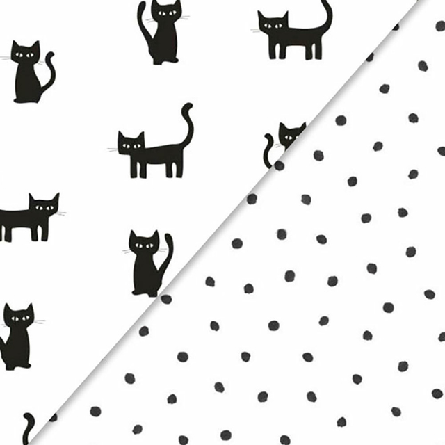 Papel de parede gato branco