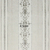 Tamanho da estampa do Papel de Parede Listrado Colonial Cinza Claro - 9,50 metros | 151-880103 - Ciça Braga