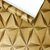 Detalhes do Papel de Parede 3D Geométrico Dourado - 9,50 metros | 156-360103S - Ciça Braga 