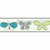 Faixa de Papel de Parede Borboletas Branco e Colorido Detalhes em Brilho - Coleção Girl Power 4006 | 4,57 metros | Cola Grátis - Ciça Braga