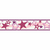 Faixa de Papel de Parede Estrelas Rosa e Lilás Detalhes em Brilho Glitter - Coleção Girl Power 4073 | 4,57 metros | Cola Grátis - Ciça Braga