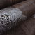Zoom do Papel de Parede Colonial Mandalas de Renda Efeito Manchado Marrom Escuro - Coleção Lord II - 66122 | 9,50 metros | Cola Grátis