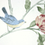 Detalhes do Papel de Parede Flores Rosa e Pássaros - 10 metros | 811055 | Ciça Braga