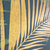 Detalhes do Papel de Parede Folhagem Azul, Verde e Ouro Velho Brilho - Coleção Avalon1 101 | 10 metros | Cola Grátis - Ciça Braga