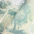 Detalhes da estampa do Papel de Parede Árvores Tons de Azul Detalhes em Brilho Prata - Coleção Avalon1 105 | 10 metros | Cola Grátis - Ciça Braga