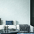 Ambiente decorado com o Papel de Parede Efeito Tecido Azul Claro Mescla - Coleção Avalon 2 202 | 10 metros | Cola Grátis - Ciça Braga