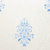 Papel de Parede Colonial com Textura Azul  e Off-White - 10 metros | 1050402 - Ciça Braga