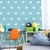 Decoração de quarto de menino usando Papel de Parede Passarinhos Azul Infantil com Glitter - Coleção Fofura Baby 4005 | 10 metros | Cola Grátis - Ciça Braga