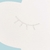 Detalhes do brilho metálico do Papel de Parede Nuvens Azul Infantil - Coleção Infantil Fofura Baby 4013 | 10 metros | Cola Grátis - Ciça Braga