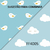 Decoração usando Papel de Parede Nuvens Azul Infantil 4013 e Papel de Parede Passarinhos Azul 4005 - Coleção Fofura Baby | 10 metros | Cola Grátis - Ciça Braga