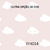 Outra opção de cor do Papel de Parede Nuvens Azul 4016: Papel de Parede Nuvens Rosa Infantil 4014 - Coleção Fofura Baby | 10 metros | Cola Grátis - Ciça Braga