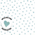 Papel de Parede Coração Azul com Glitter - Coleção Fofura Baby 4021 | 10 metros | Cola Grátis - Ciça Braga