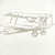 Detalhes do Papel de Parede Infantil Avião Bege Acinzentado - Coleção Fofura Baby 4037 | 10 metros | Cola Grátis - Ciça Braga