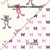 Decoração usando Papel de Parede Borboletas Rosa e Roxo com Glitter 4056 e Papel de Parede Ursinhos Rosa e Roxo 4052 - Coleção Fofura Baby | 10 metros | Cola Grátis - Ciça Braga