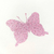 Detalhes do Papel de Parede Borboletas Rosa e Roxo com Glitter - Coleção Fofura Baby 4056 | 10 metros | Cola Grátis - Ciça Braga