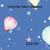 Sugestão para combinar do Papel de Parede Balão e Nuvem Azul e Colorido - 10 metros | 223602 - Ciça Braga