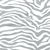 Papel de Parede Zebra Branco e Prata (Brilho) - Risky Business - Americano Lavável | 1799 - Ciça Braga