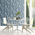 Sala de Jantar decorada com o Papel de Parede 3D Azul - 10 metros | 97001 - Ciça Braga