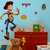 Imagem Ambiente do Adesivo de Parede Woody Toy Story para Decoração de Quarto Infantil | REF: 1430 | Ciça Braga