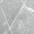 Detalhe do Brilho do Papel de Parede Geométrico Losangos Cinza com Brilho Metálico - Coleção White Swan Kantai 100103 | 10 metros | Cola Grátis - Ciça Braga