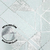 Papel de Parede Geométrico Estilizado Cinza Claro com Brilho Metálico 100301 - Coleção White Swan Kantai | 10 metros | Cola Grátis - Ciça Braga