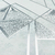 Detalhe do Brilho do Papel de Parede Geométrico Estilizado Cinza Claro com Brilho Metálico 100301 - Coleção White Swan Kantai | 10 metros | Cola Grátis - Ciça Braga