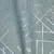 Brilho do Papel de Parede Geométrico Estilizado Cinza Azulado com Brilho Metálico - Coleção White Swan Kantai 100302 | 10 metros | Cola Grátis - Ciça Braga